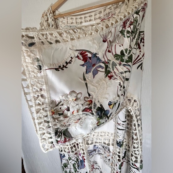 Anthropologie Clea Crochet Kimono - Picture 6 of 7